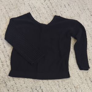Etcetera Dark Knit Top